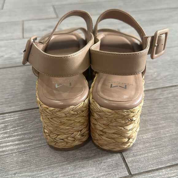 Marc Fisher Patryce Ankle Strap Espadrille Platform Wedge Sandals New! - Picture 10 of 11